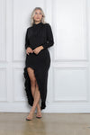 Ariah Maxi Dress - Black